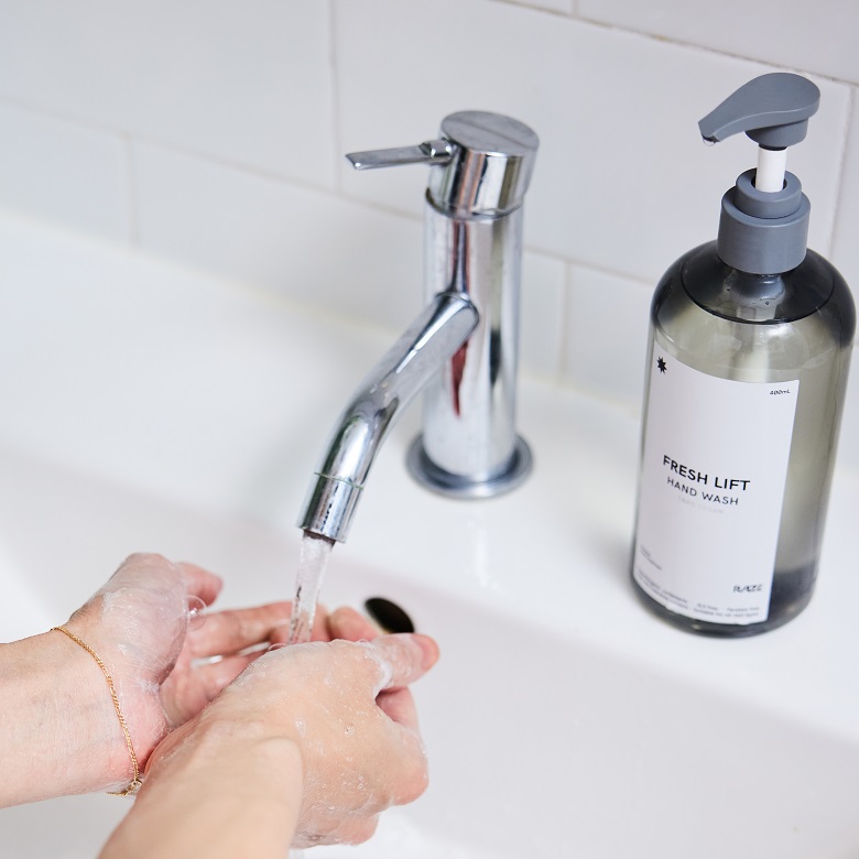 Hand Wash D3 square test